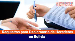 Requisitos Para Declaratoria De Herederos Bolivia