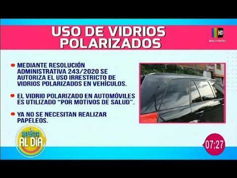 Requisitos para Vidrios Polarizados Bolivia