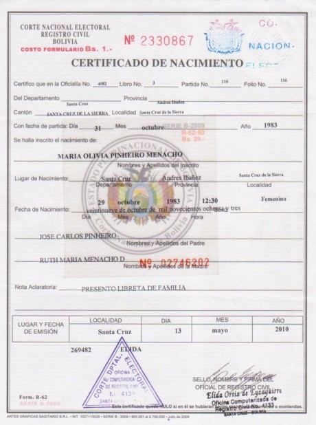 ¿Qué requisitos se necesita para sacar certificado de defunción?