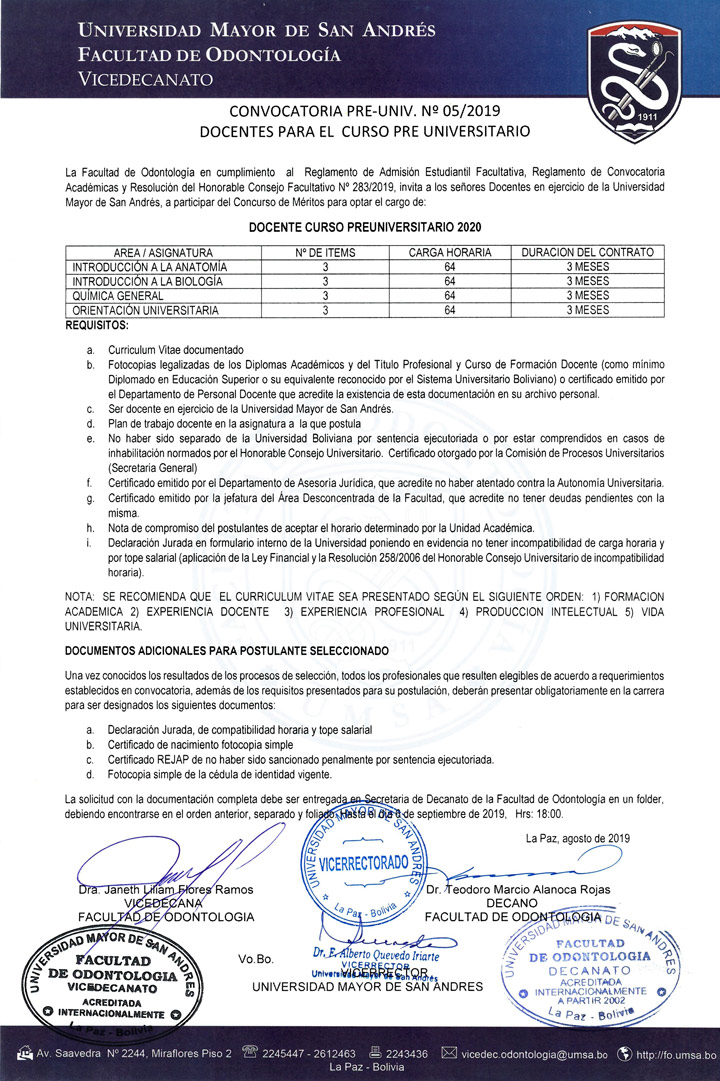 ¿Cuáles son los requisitos para ser profesor universitario?