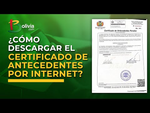 ¿Qué se necesita para pedir Antecedentes Penales?