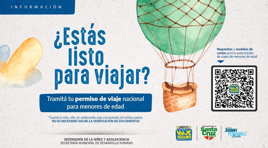 ¿Cómo sacar permiso de viaje internacional para niños en Bolivia?